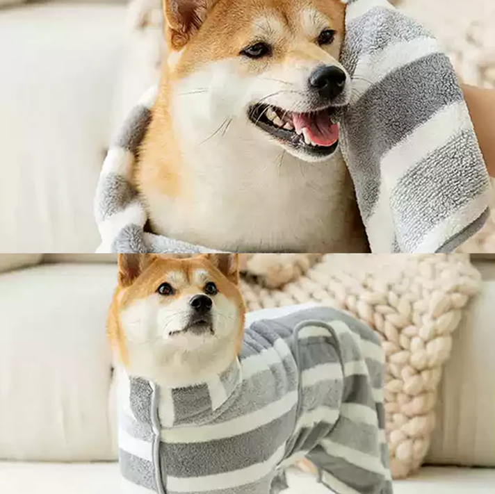 QuickDry Dog Robe