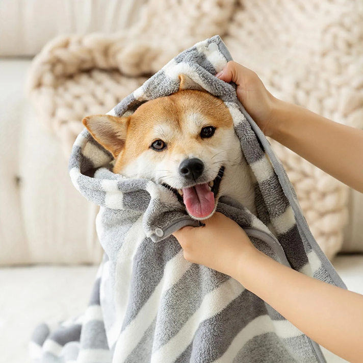 QuickDry Dog Robe